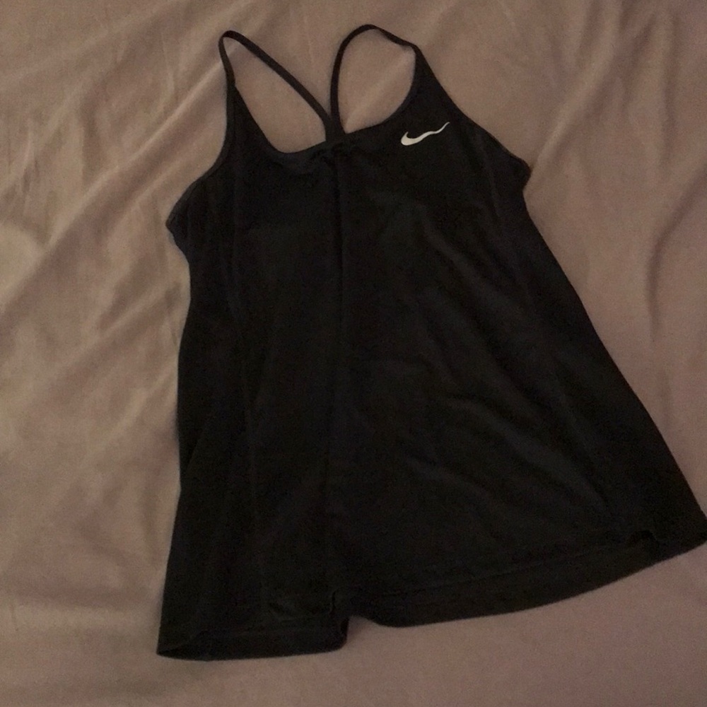 Nike DRI-FIT Black Tank